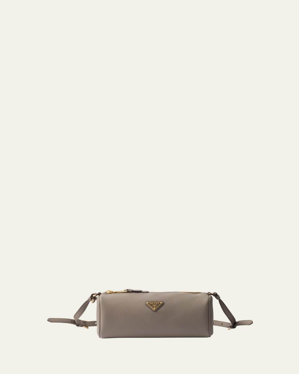 Soft Grain Leather Shoulder Bag
